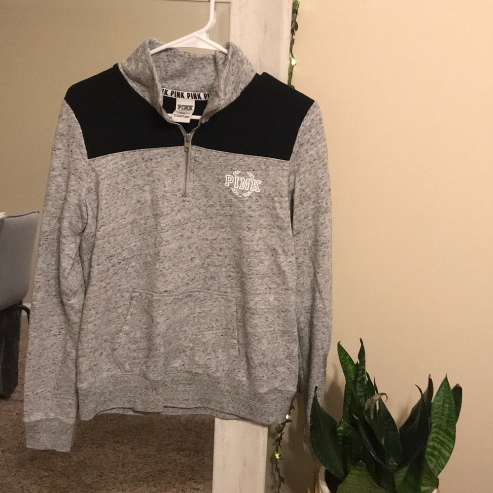 PINK zip up hoodie